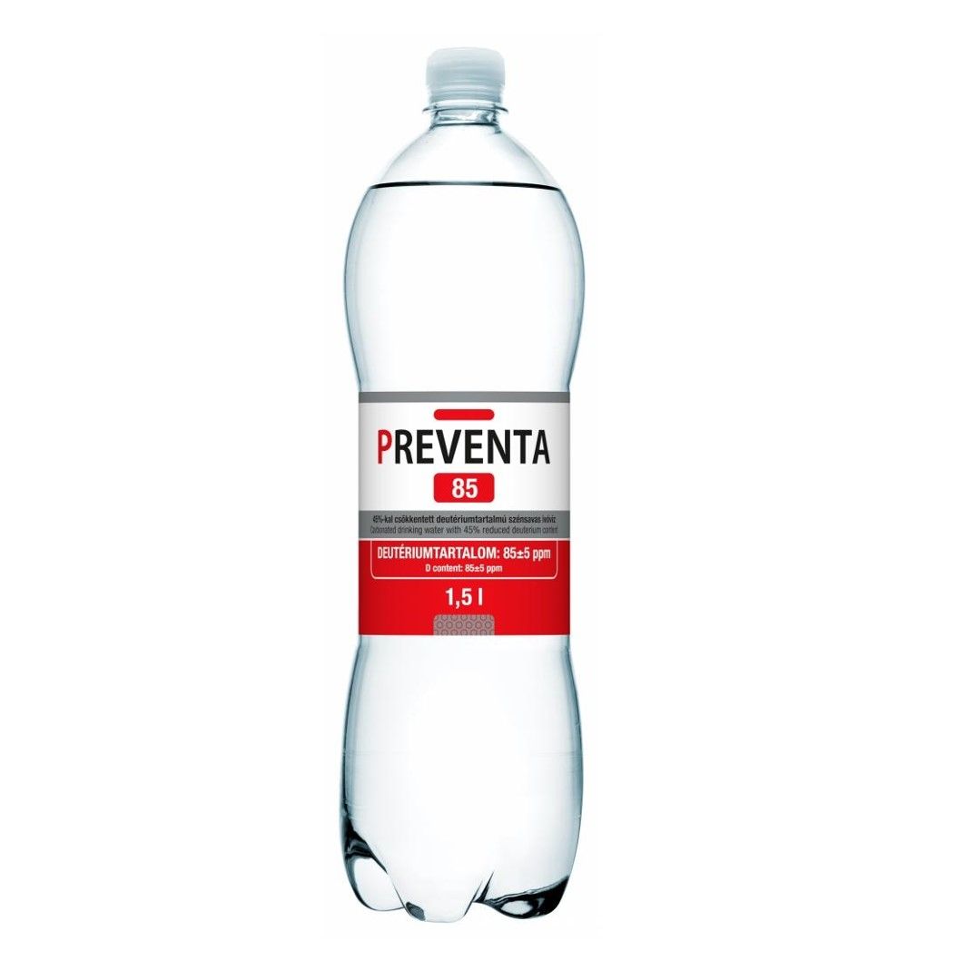 Preventa 105ppm Deuterium Depleted Water DDW Case (12 x 1.5L Bottles)